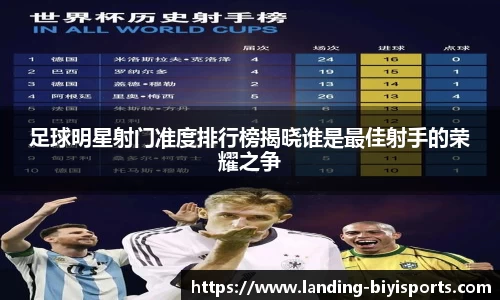 足球明星射门准度排行榜揭晓谁是最佳射手的荣耀之争
